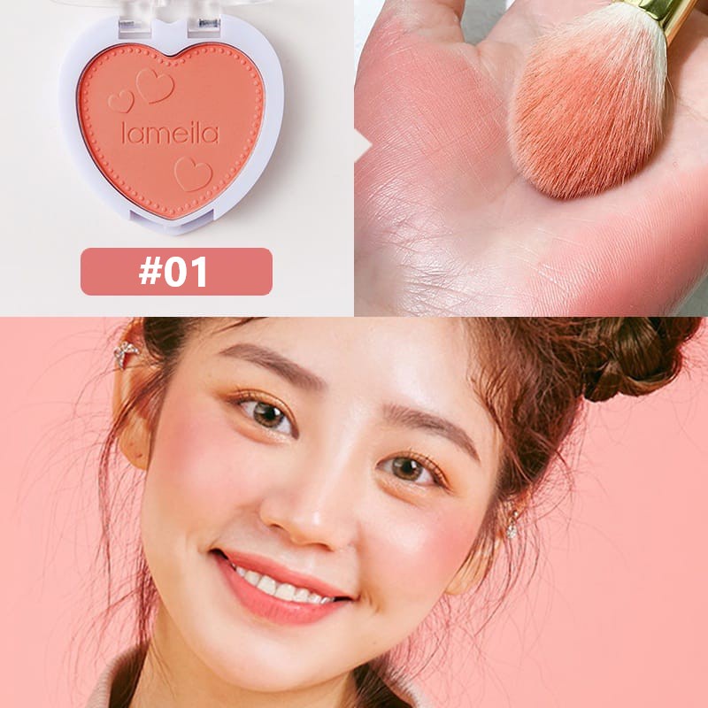 LAMEILA 5107 BLUSH ON / BLUSHER / PERONA PIPI WARNA CANTIK DAN TAHAN LAMA