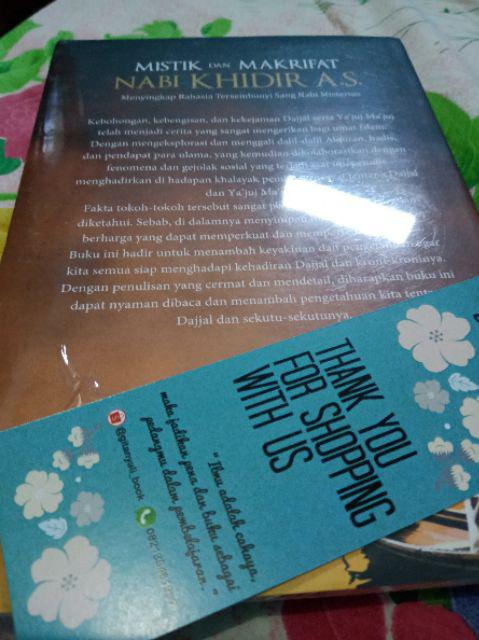 Mistik Dan Makrifat Nabi Khidir A S Menyingkap Rahasia Tersembunyi Sang Nabi Misterius Shopee Indonesia