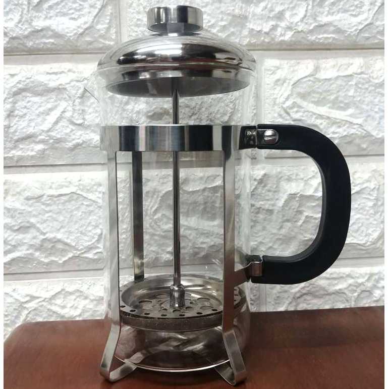 (BISA COD) RVOSTR YoLife Glass Kettle French Press Coffee Tea Maker Pot 600ml - YL01