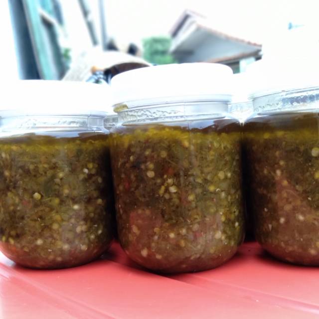 

Sambal ijoo pedas 200gram homemade