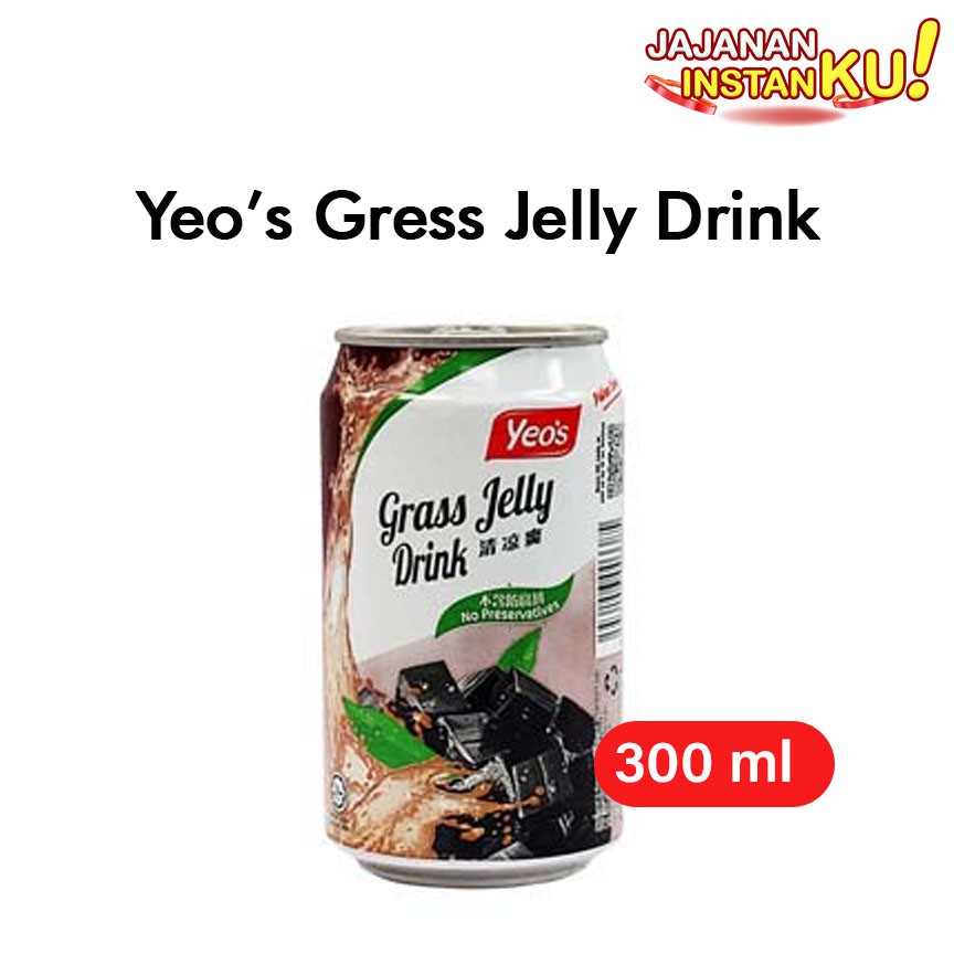 

Yeo's Minuman Cincau Can 300ml | Yeo's Gress Jelly Drink