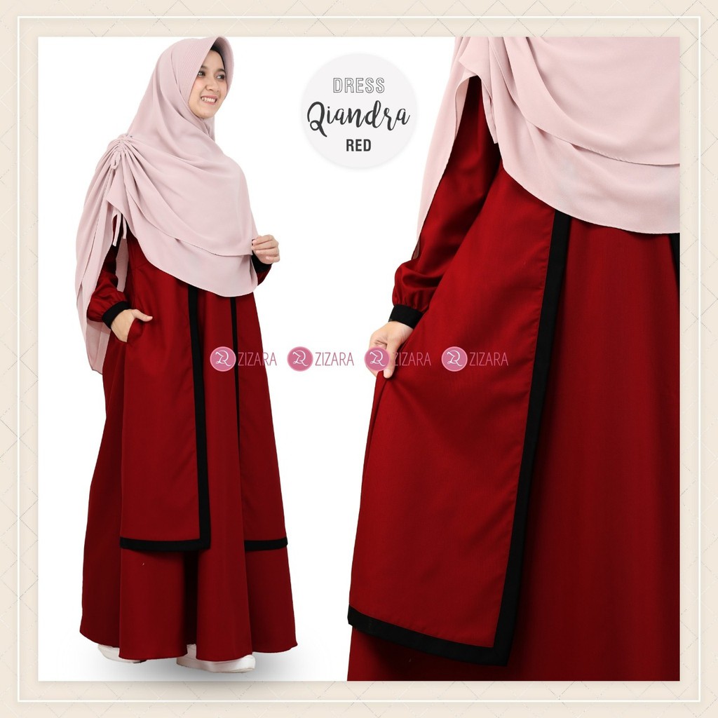 QIANDRA DRESS ZIZARA Shopee Indonesia