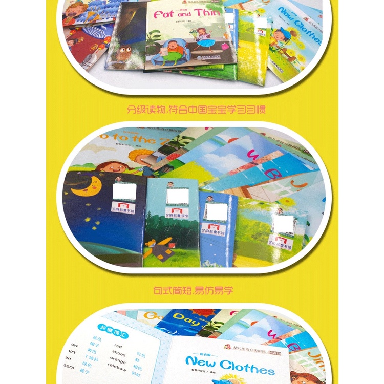 Buku Cerita Anak Import NEW CLOTHES Paperback Smart Book Bahasa Inggris dan China