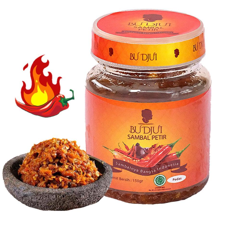 

GREAT SALES ㊊ SAMBAL BU DJUI Sambal Petir Sambal Terasi Q⁂