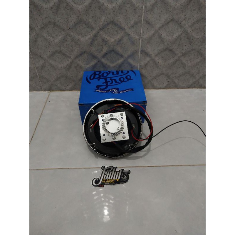 Lampu depan daymaker honda c70 led lampu reflektor c70 c50 pispot c90 model daymeker