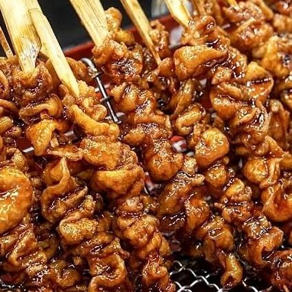 

Kawa Yakitori (Sate Kulit bumbu Jepang)