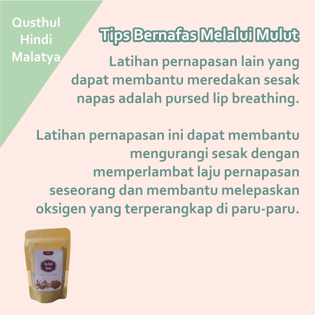 Obat Herbal Sesak Nafas Asma Batuk Gurah Paru-Paru Nafas Sesak Batuk Gangguan Pernafasan Bronkitis Qusthul Hindi-1