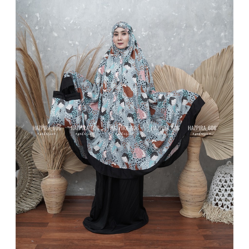 Mukena Dewasa Rayon Premium Prisya 3 Jumbo