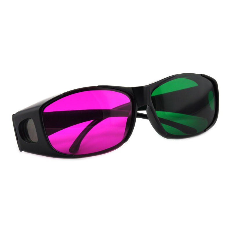 Kacamata 3D 4D nVidia Vision Green Magenta ( Hijau Magenta ) Anaglyph