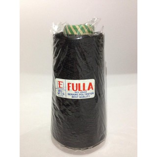 Benang Obras Polyester Putih Dan Hitam 1 ons Merk Fulla Benang Obras Polyester Putih Dan Hitam 1 ons Merk Fulla