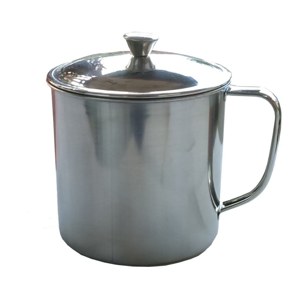 Mug Stainless Steel merek 555 ukuran 10 cm