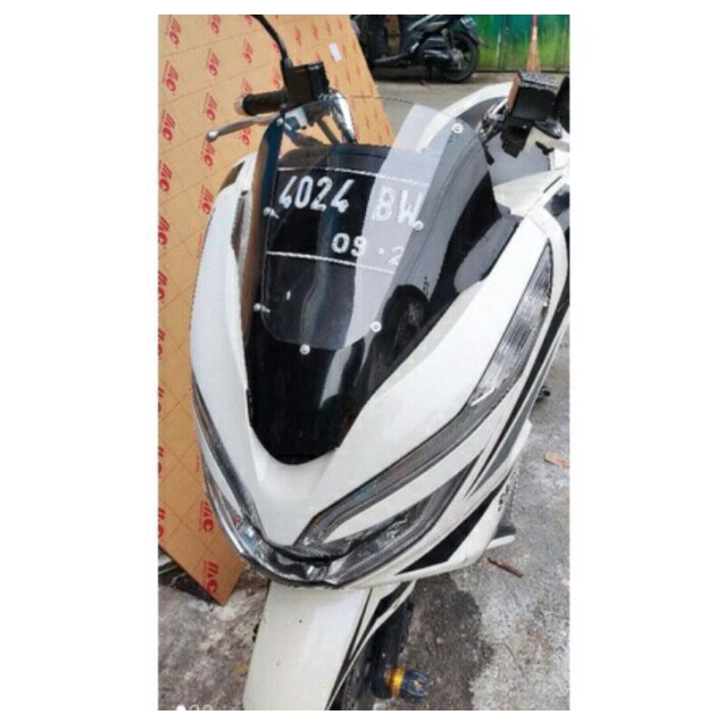 WINDSHIELD PCX LOKAL TWOTONE