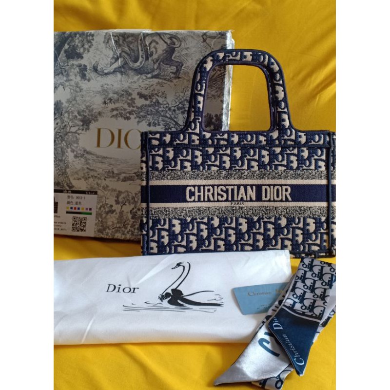 Dior Tote book mini oblique