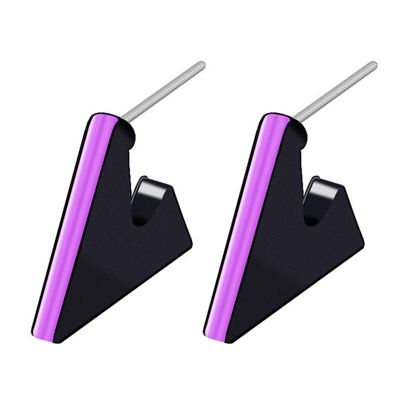 1Pair Earrings Anime Promare Lio Fotia Triangle Ear Stud Cosplay Prop Pendant Stud Earrings For Women Men Prop Jewelry Accessories