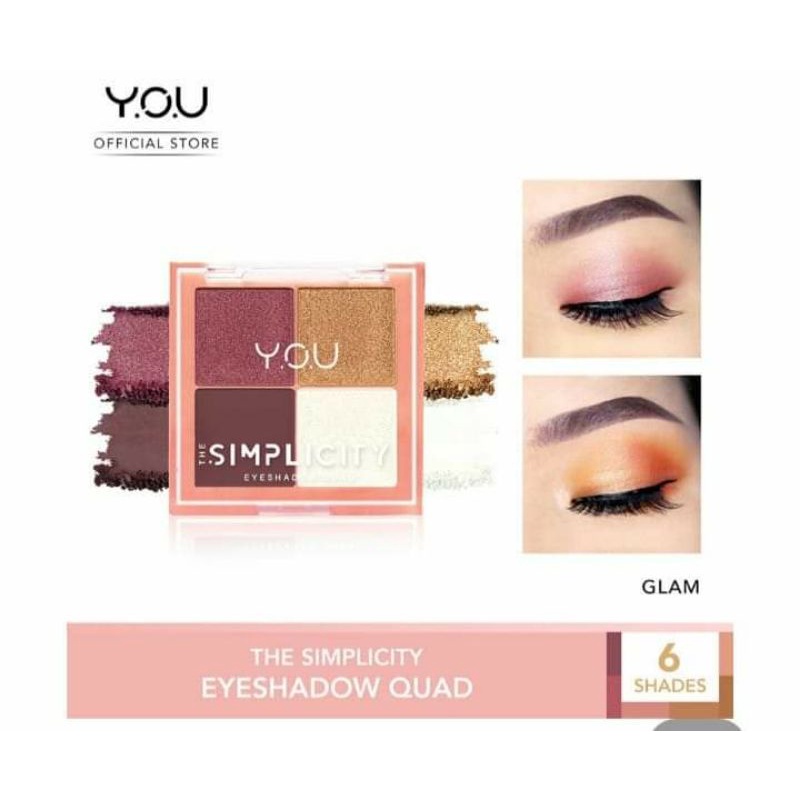 YOU EYESHADOW SQUAD SIMPLICITY FRESH/GLAM