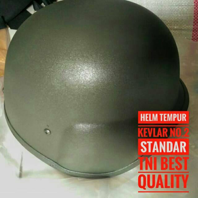 Helm Tempur Pasukan Pendidikan TNI Kevlar