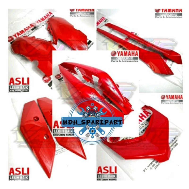 Body Full Set XMAX 250 merah metalik 2022 Original