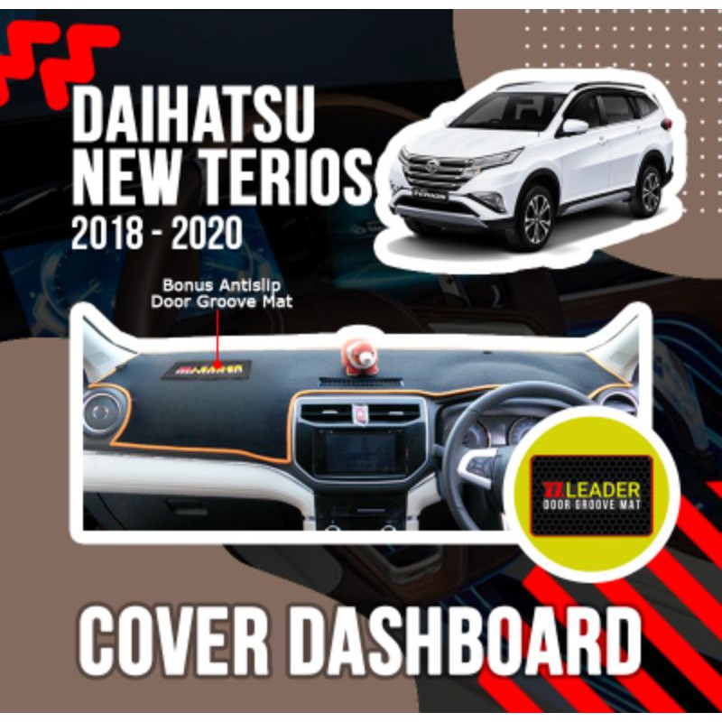 alas karpet cover dashboard mobil new terios