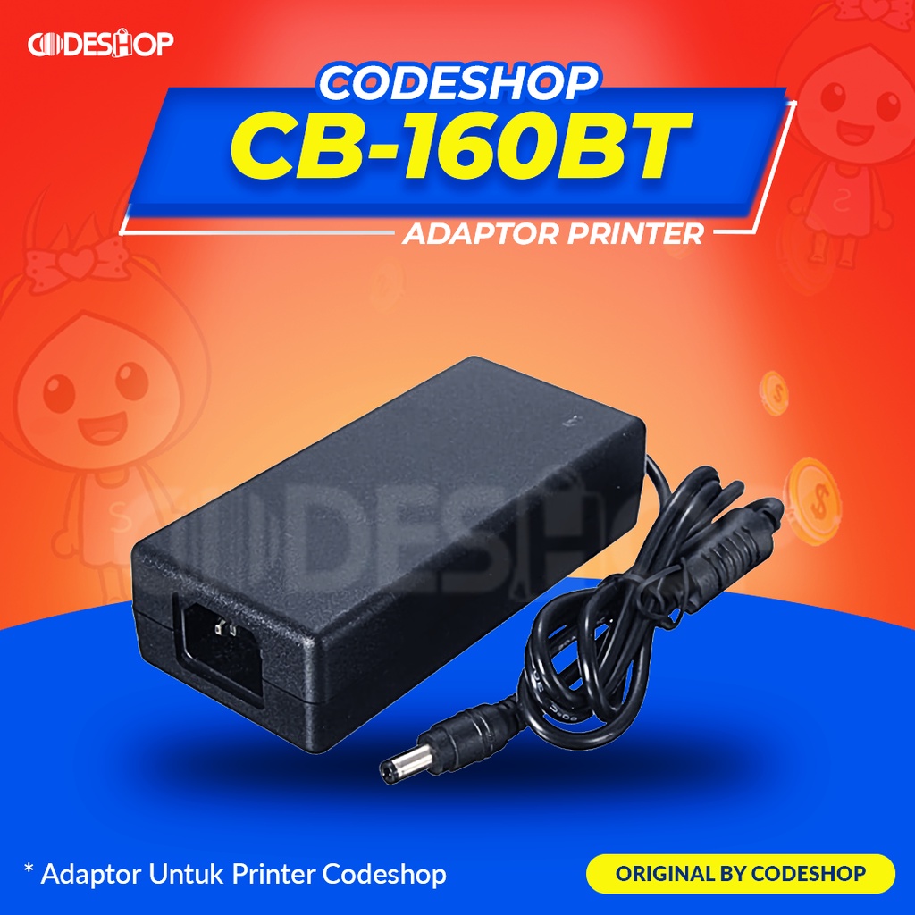 Adaptor Printer Label CODESHOP CB 160 BT ORIGINAL