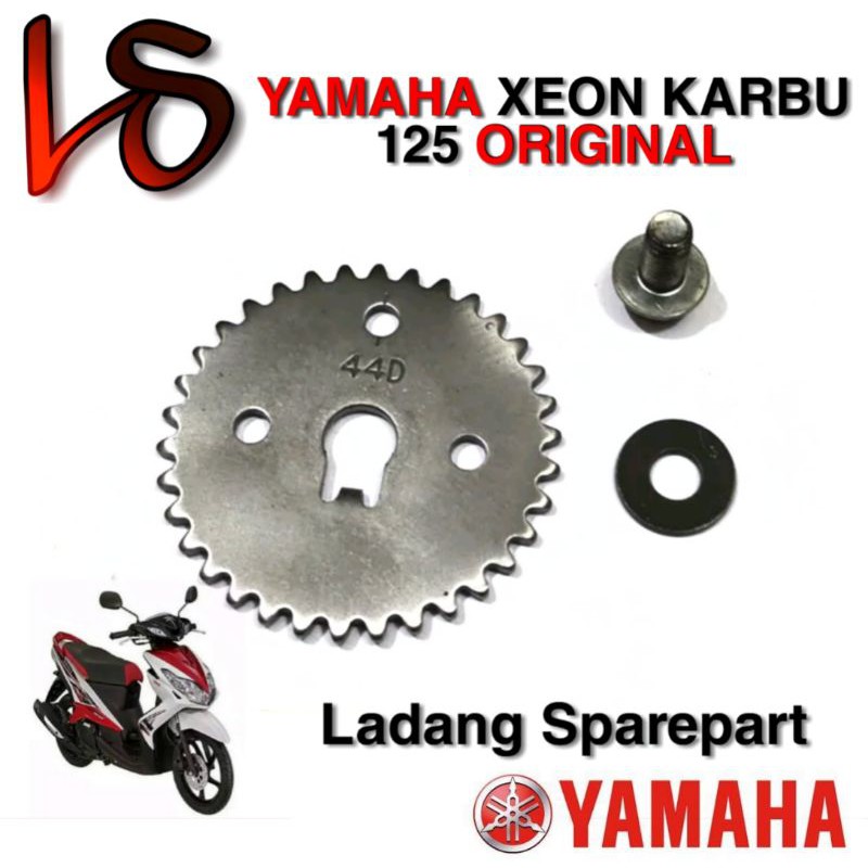 Gigi Timing Centrik Baut Noken as Xeon Karburator Karbu Original