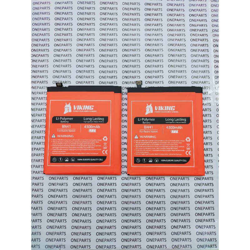 BAT BATTERY BATERAI XIAOMI REDMI NOTE 4 4X MEDIATEK BN41 VIKING DOUBLE POWER