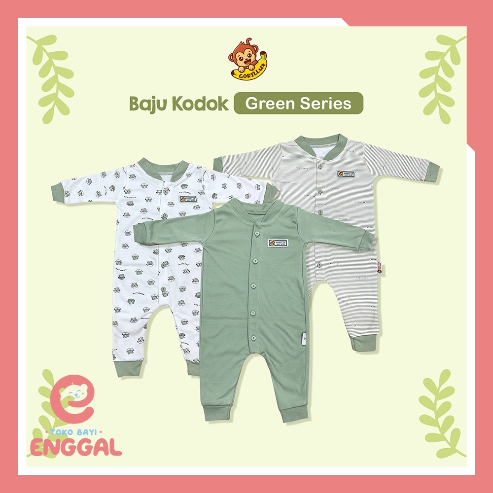 Baju Jumpsuit Bayi Gorillux Baju kodok