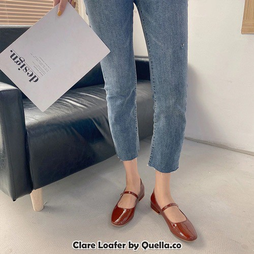 Cleata Clare Loafer 3cm bisa kirim dulu baru bayar di rumah