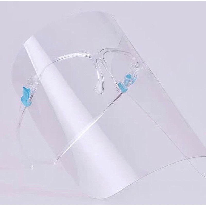 PREMIUM FACESHIELD KACAMATA FACE SHIELD MODEL NAGITA PELINDUNG WAJAH KACA MATA MASKER MASK ORI