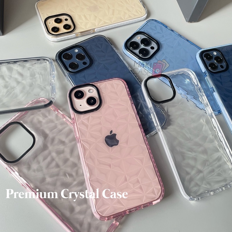 Premium Crystal Case X Xs XR XsMax Anti Bentur