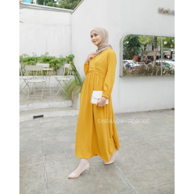 JEANNE DRESS SYIRAASWARDROBE GAMIS WANITA BUSUI