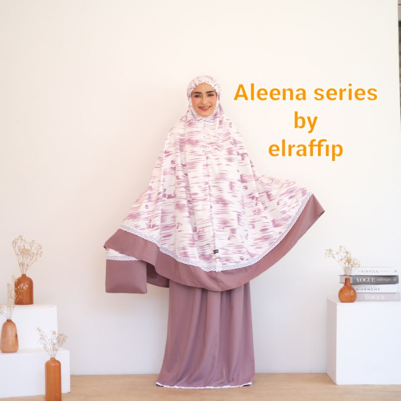 Mukena Dewasa Katun Printing Aleena Series