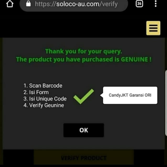 Produk HOT Original Permen Soloco-AU 100% BUKAN KW Soloco-eu