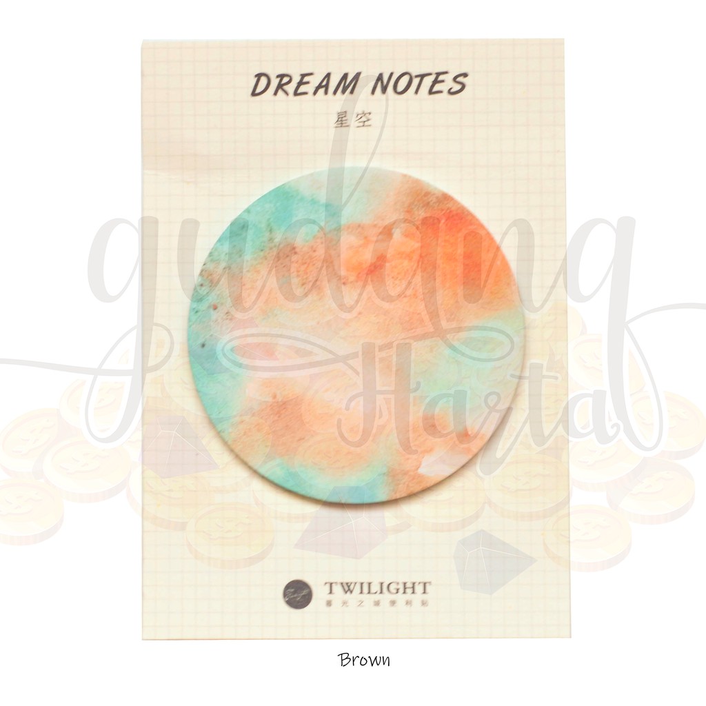 Sticky Notes Beautiful Planet Memo Unik Note Lucu GH 301187