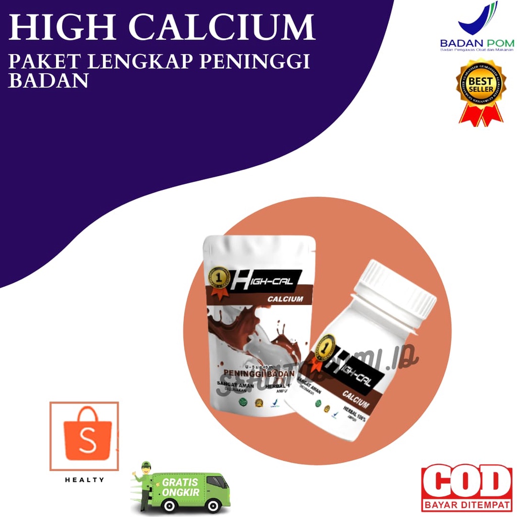 

[COD] Peninggi Badan Original Kapsul by Sehat Alami