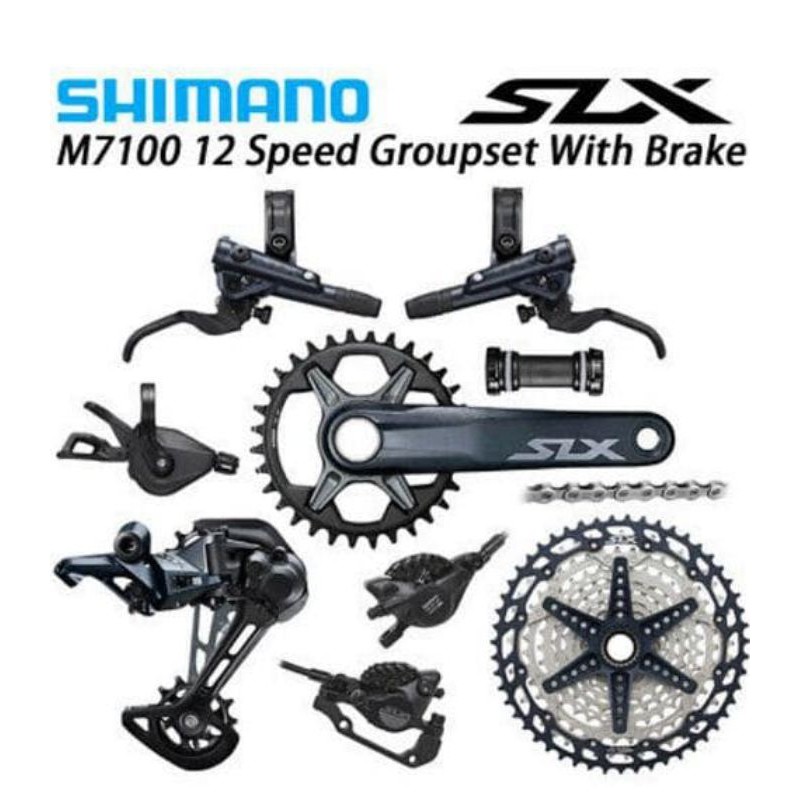 Groupset Shimano Deore SLX M7100 1×12 Speed