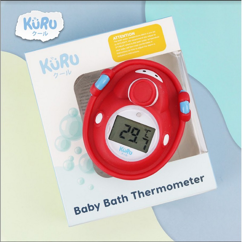 KURU Baby Bath &amp; Room Thermometer | Termometer Mandi Anak