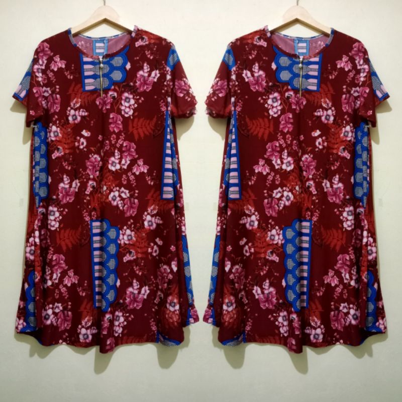 DASTER ARORA JERSEY KOREA SUPER JUMBO / DRESS MURAH ATASAN WANITA TERBARU LD 120 MELAR SAMPAI 160 PB 105