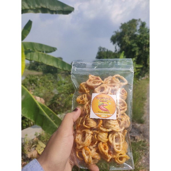 

krupuk keong huhah