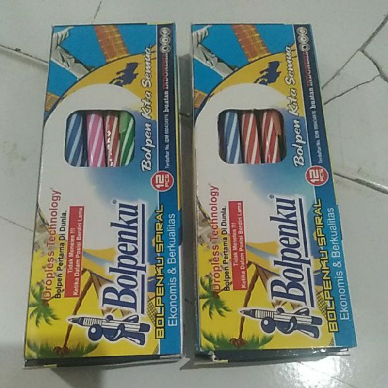 

bolpenku bolpenku spiral 12pcs