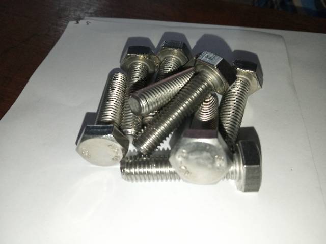 Baut hex M10 x 40(4cm) stainless 304