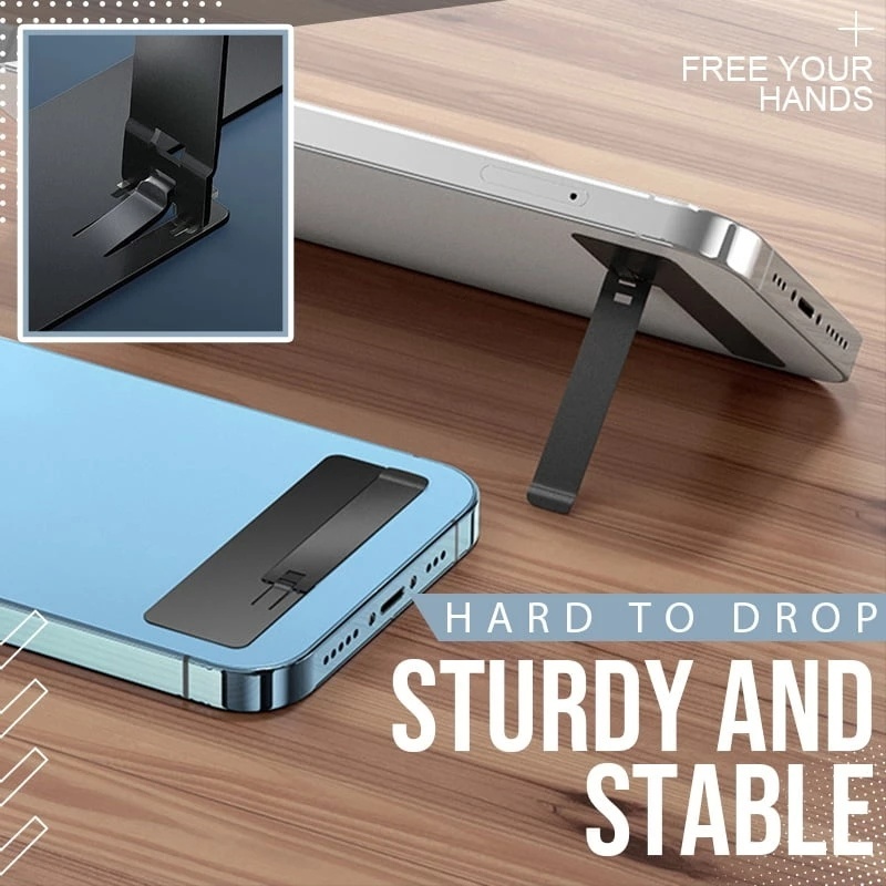 Stand Holder Handphone Universal Bahan Metal Ultra Tipis Ukuran 0.6mm