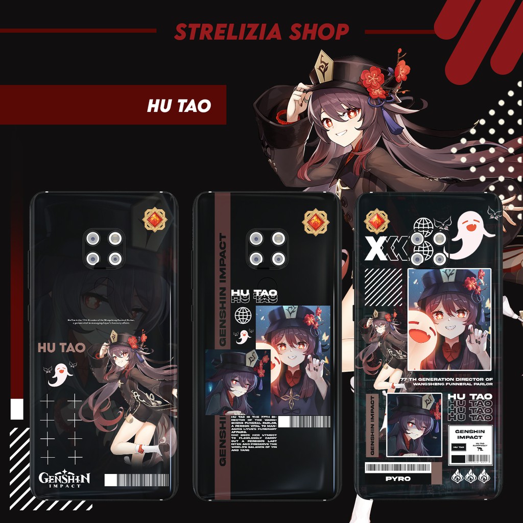 Phone Case Genshin Impact Hu Tao