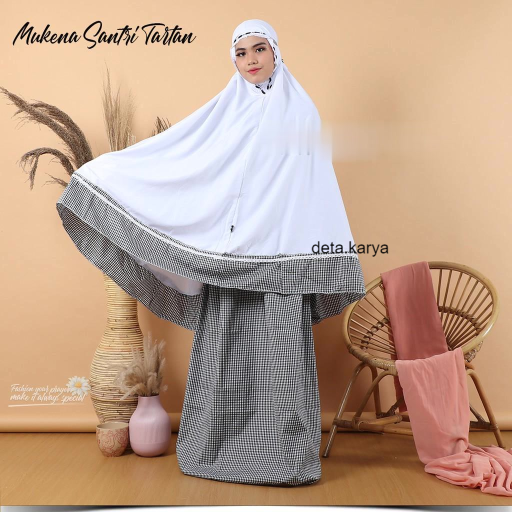 pakaian muslim baju harian baju rok setelan SANTRI/SANTRIWATI//PESANTREN JKTNSH- [] Mukena Dewasa Sa