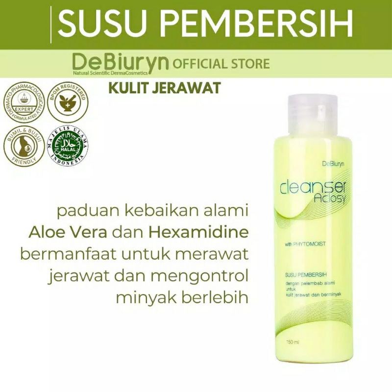 CLEANSER DEBIURYN ACLOSY WITH PHYTOMOIST