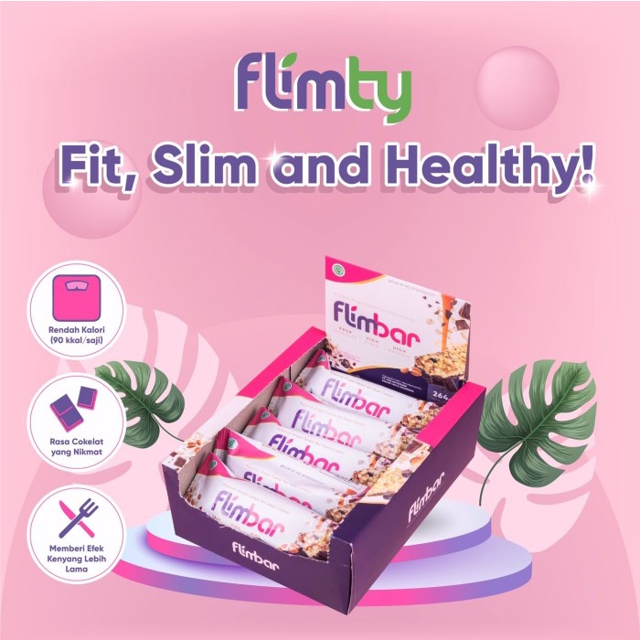 

Beautywearr - Flimbar Sereal Bar Rasa Cokelat By Flimty (Snack) 1 Box 12 Sachet