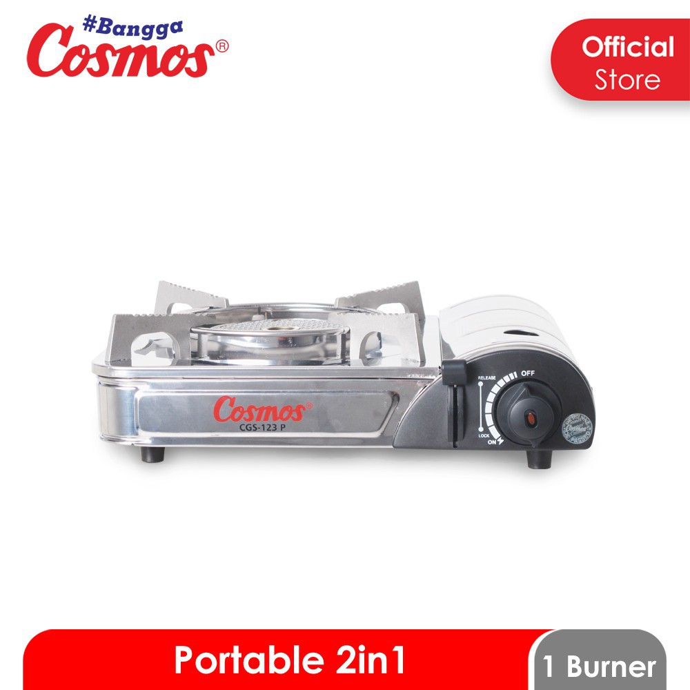 COSMOS KOMPOR PORTABLE STAINLESS CGC123P