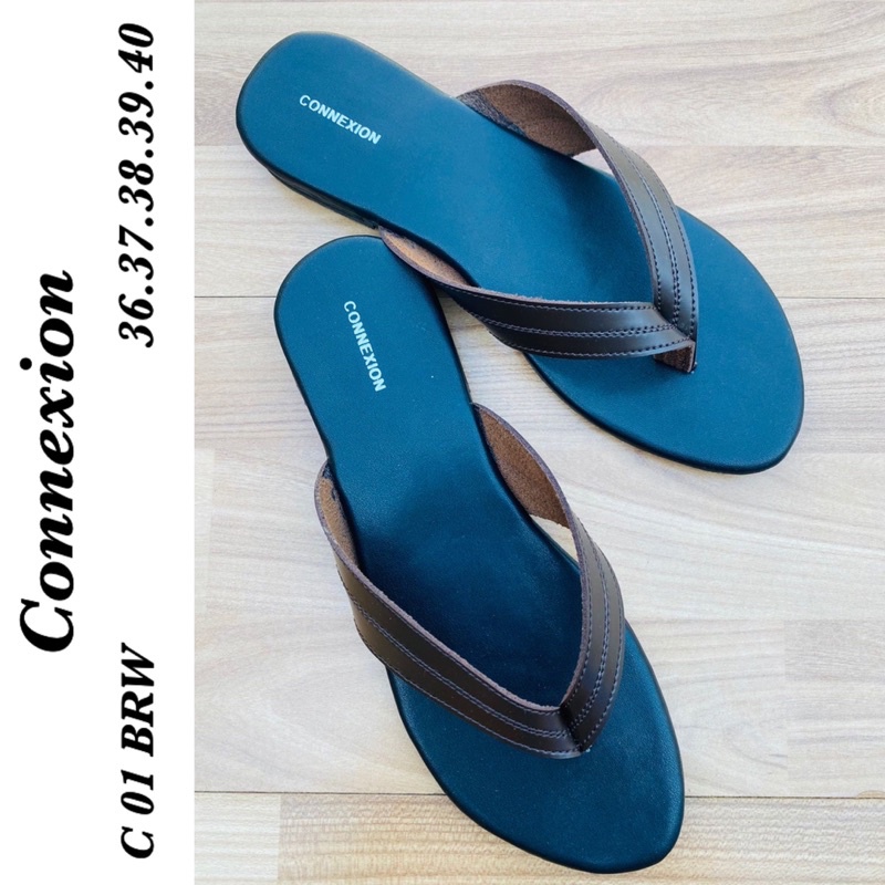 sandal japit connexion murah