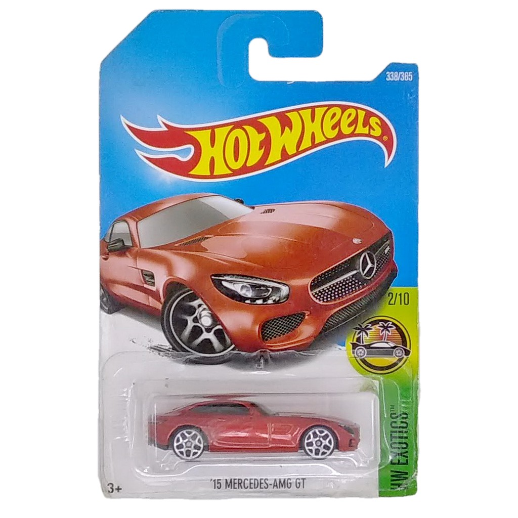 Hot Wheels Exotics 15 Mercedes-AMG GT Orange Mainan Mobil Hotwheels