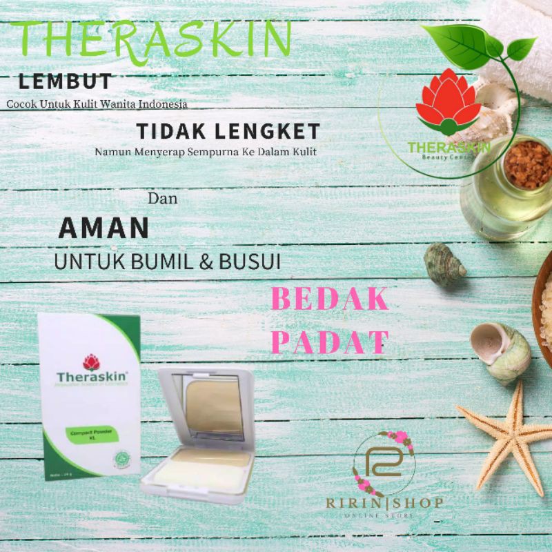 THERASKIN bedak Padat [ASLI] KL/KN