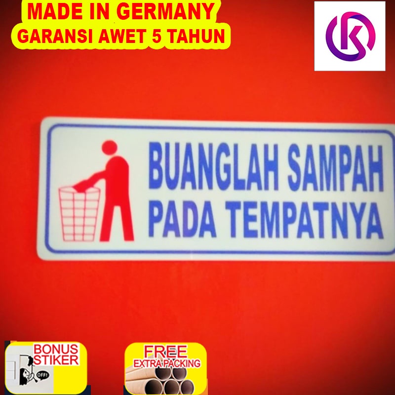 

Terlaris Akrilik murah /Akrilik plat buanglah sampah pada tempatnya